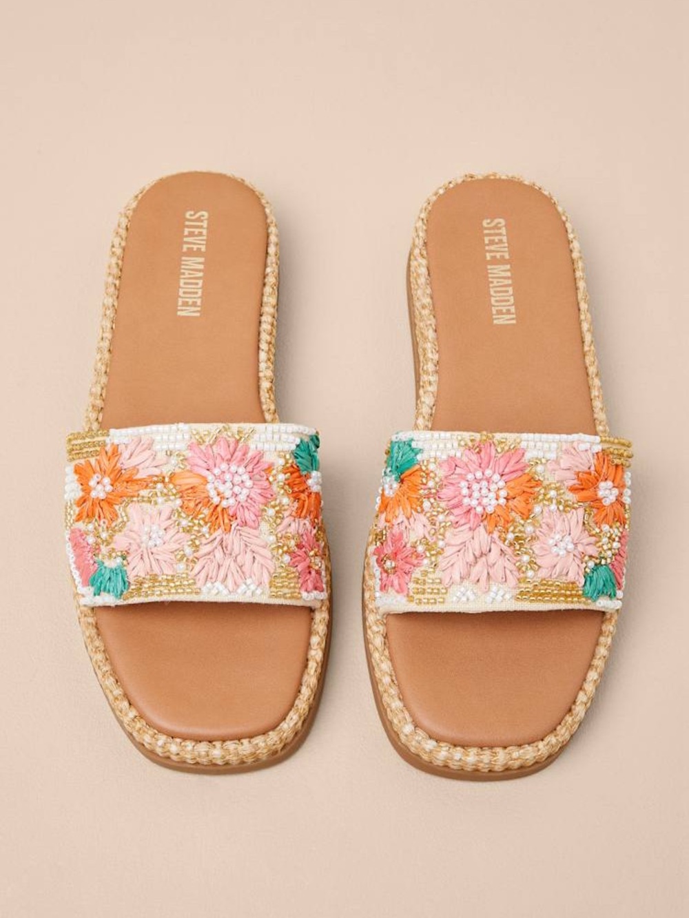 Steve Madden Boardwalk Embellished Sandals